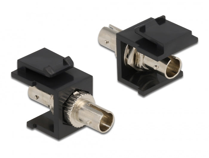 Delock Keystone Modul ST Simplex Buchse > ST Simplex Buchse schwarz