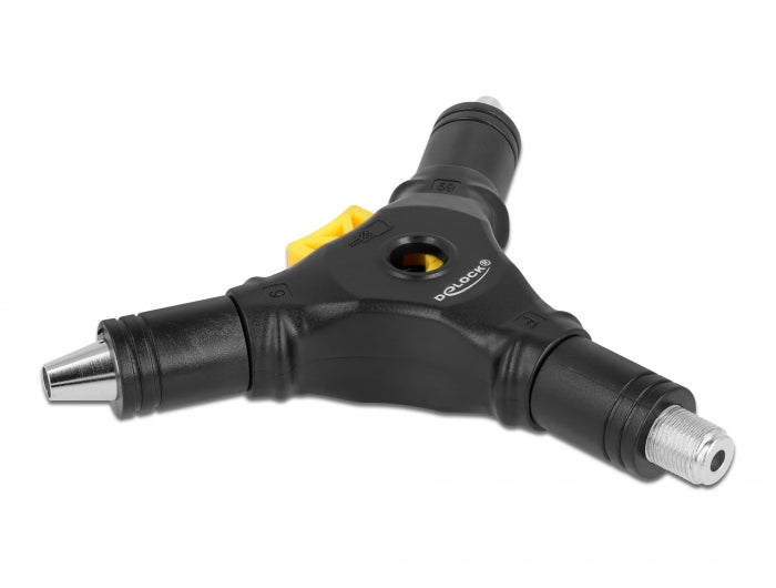 Delock 4 in 1 Installationswerkzeug für F-Anschlüsse