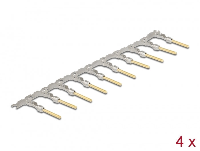 Delock Crimp-Kontakte für D-Sub Crimp Stecker 40 Stück