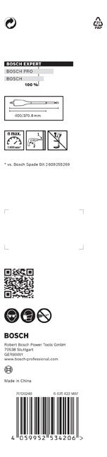 BOSCH-EW Holzbohrer 19mm Sechskant 2608900346