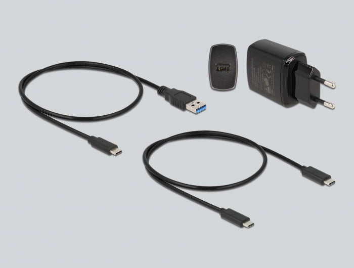 Delock Dockingstation für 1 x M.2 NVMe SSD + 1 x M.2 SATA SSD mit SD Express (SD 7.1) Card Reader und Klon Funktion