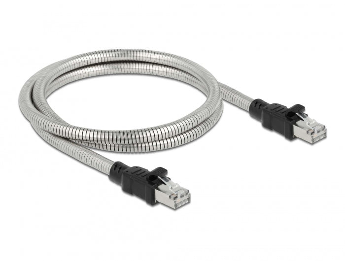 Delock RJ45 Kabel Cat.6A U/FTP mit Metallmantel 3 m