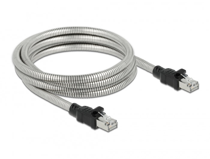 Delock RJ45 Kabel Cat.6A U/FTP mit Metallmantel 5 m