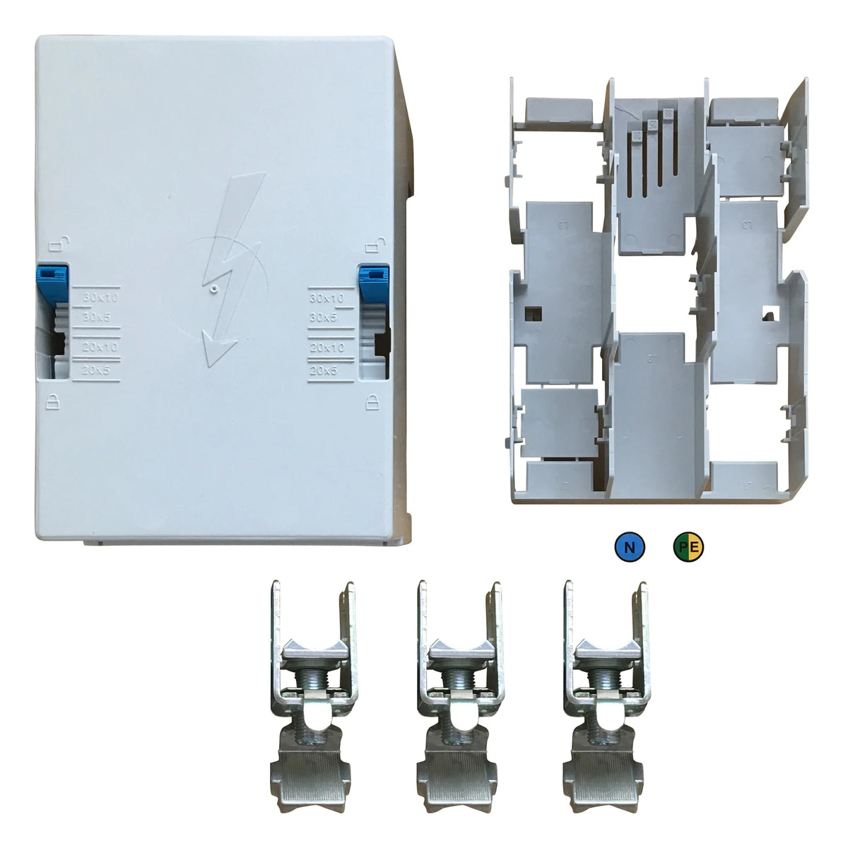 60mm System Einspeisung 250A