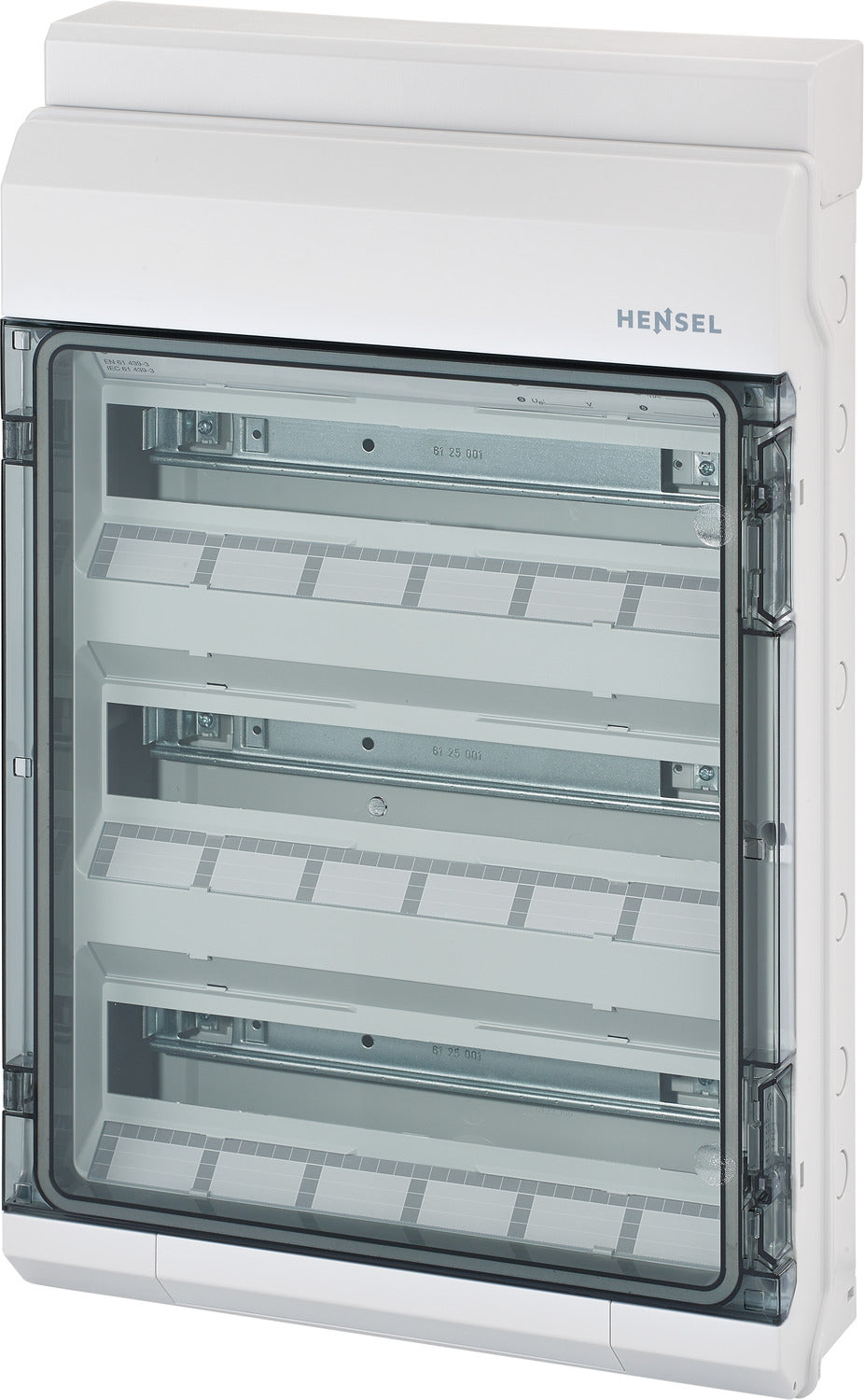 HENSEL Automatengehäuse AP 3x18TE Kst KV 9354 IP65 403x603x129mm ET93mm
