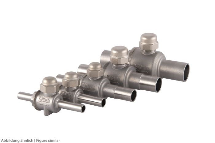 Kugelabsperrventil Castel 6588E/M60 DN50/60,3 BW V4A 150bar, CO2
