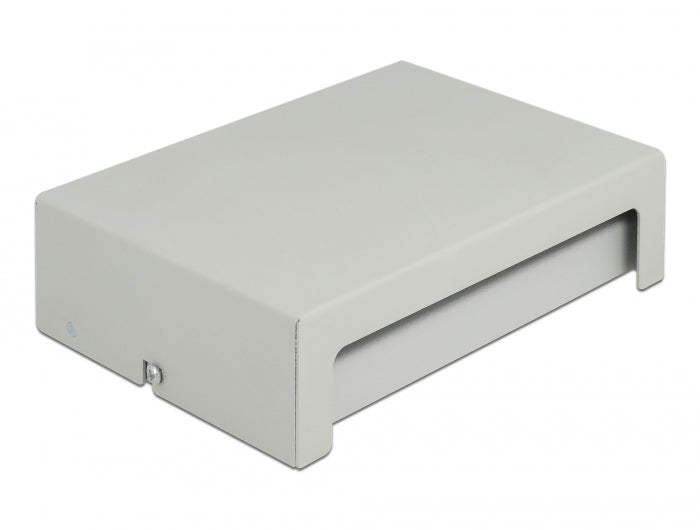 Delock Keystone Patchpanel 8 Port grau