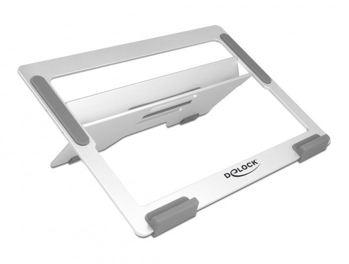 Delock Tablet und Notebook Standhalterung ideal für Reisen