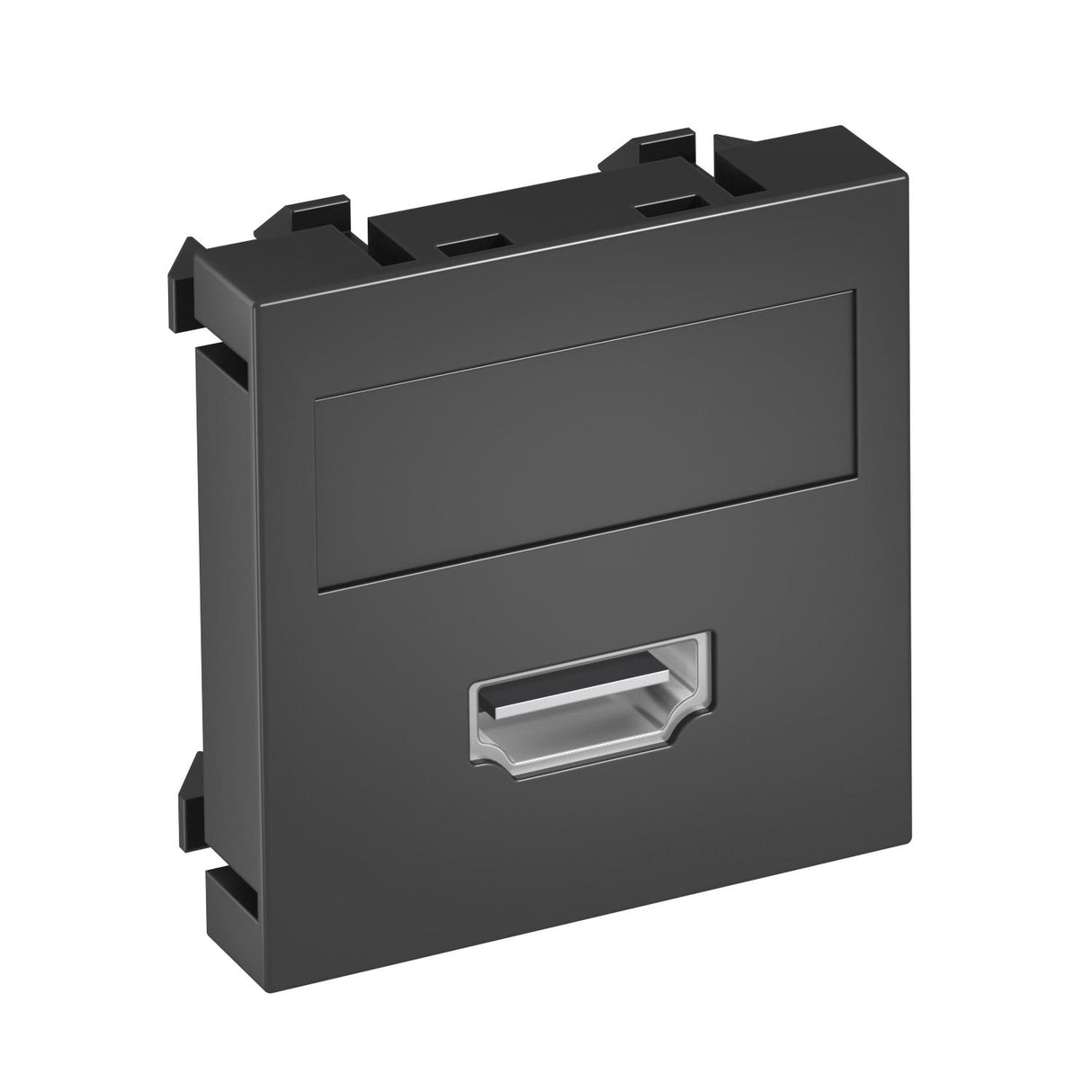 BETTERMANN Einsatz HDMI 1f gr Klemmbef MTG-HD S SWGR1 m.Beschr.Feld