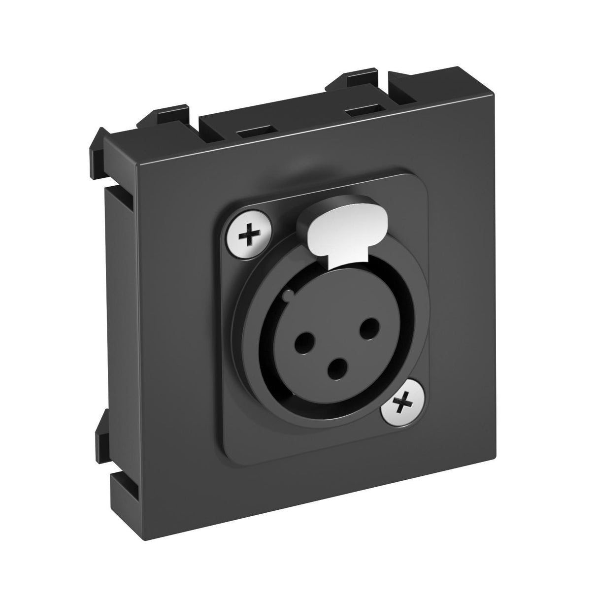 BETTERMANN Einsatz XLR 1f gr Klemmbef MTG-X3F L SWGR1 ohne Beschriftungsfeld