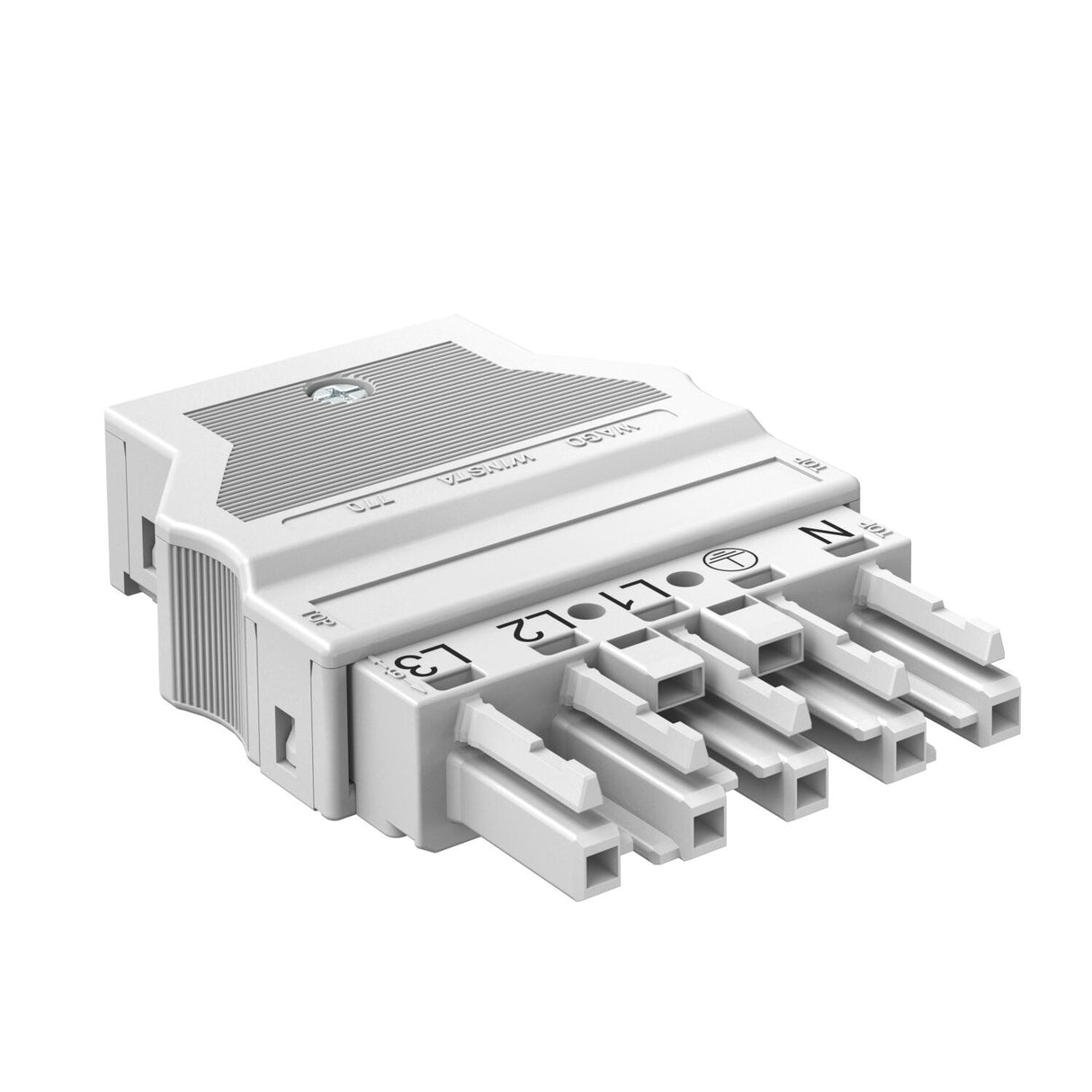 BETTERMANN Gerätebuchse 5p ger 250V 25A BT-WIN 5P W Einb/steck 4qmm hfr