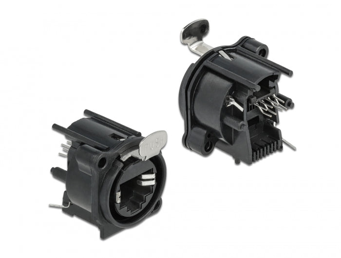 Delock D-Typ Modul RJ45 Buchse zu Lötanschluss