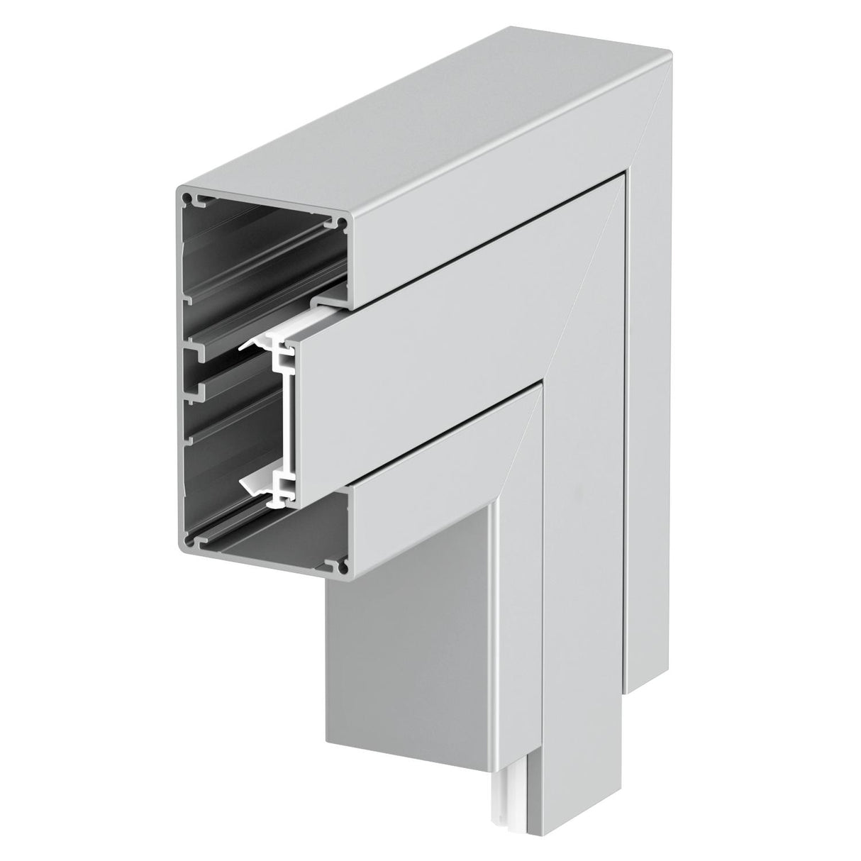 BETTERMANN Flachwinkel GEB-K UT/OT Alu GA-FS53100EL 53x100mm natur hfr