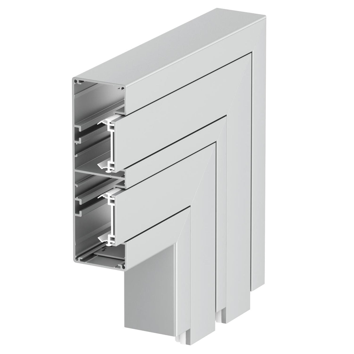 BETTERMANN Flachwinkel GEB-K UT/OT Alu GA-FS53165EL 53x165mm natur hfr