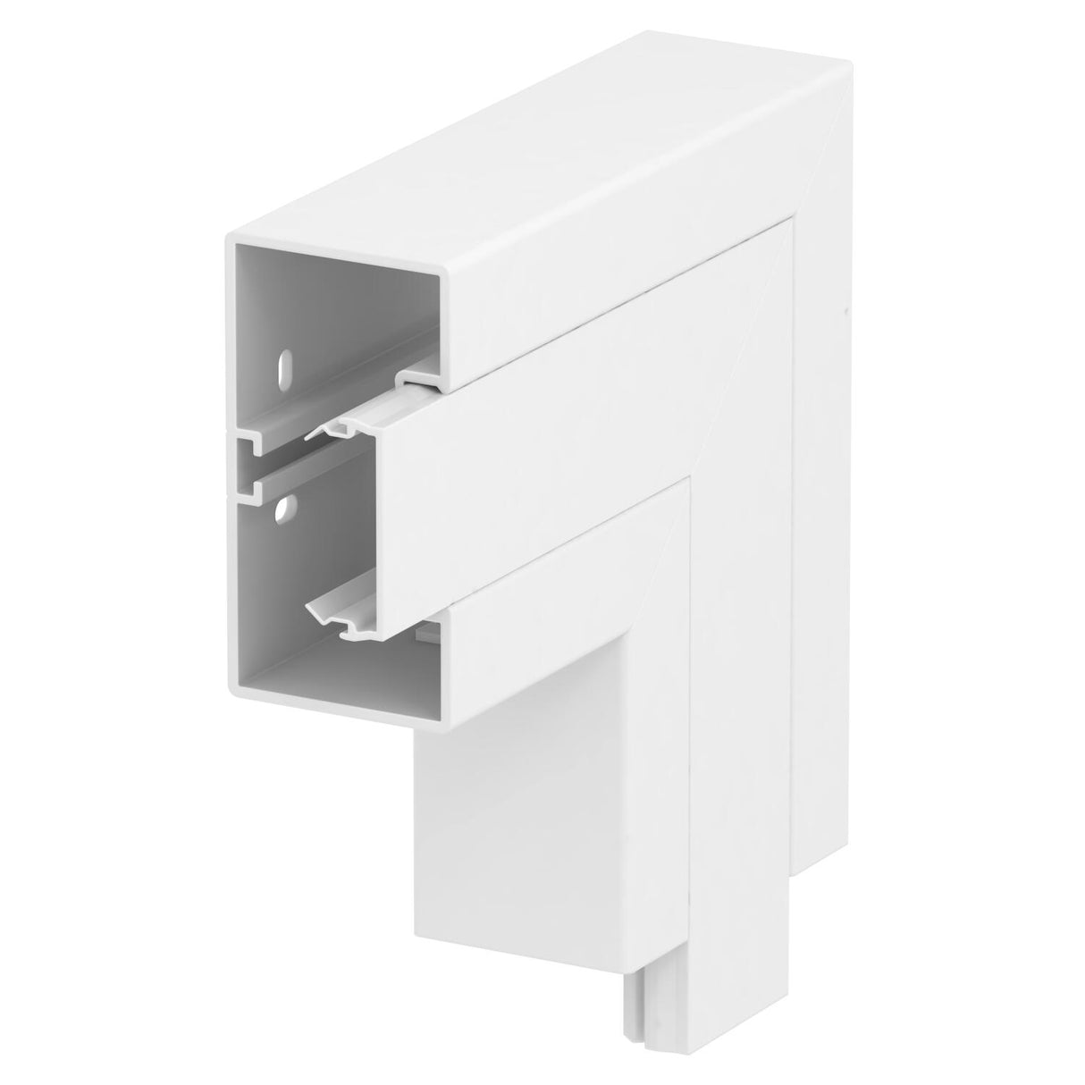 BETTERMANN Flachwinkel GEB-K UT/OT Kst GK-FS53100RW 53x100mm rws unbeh RAL9010