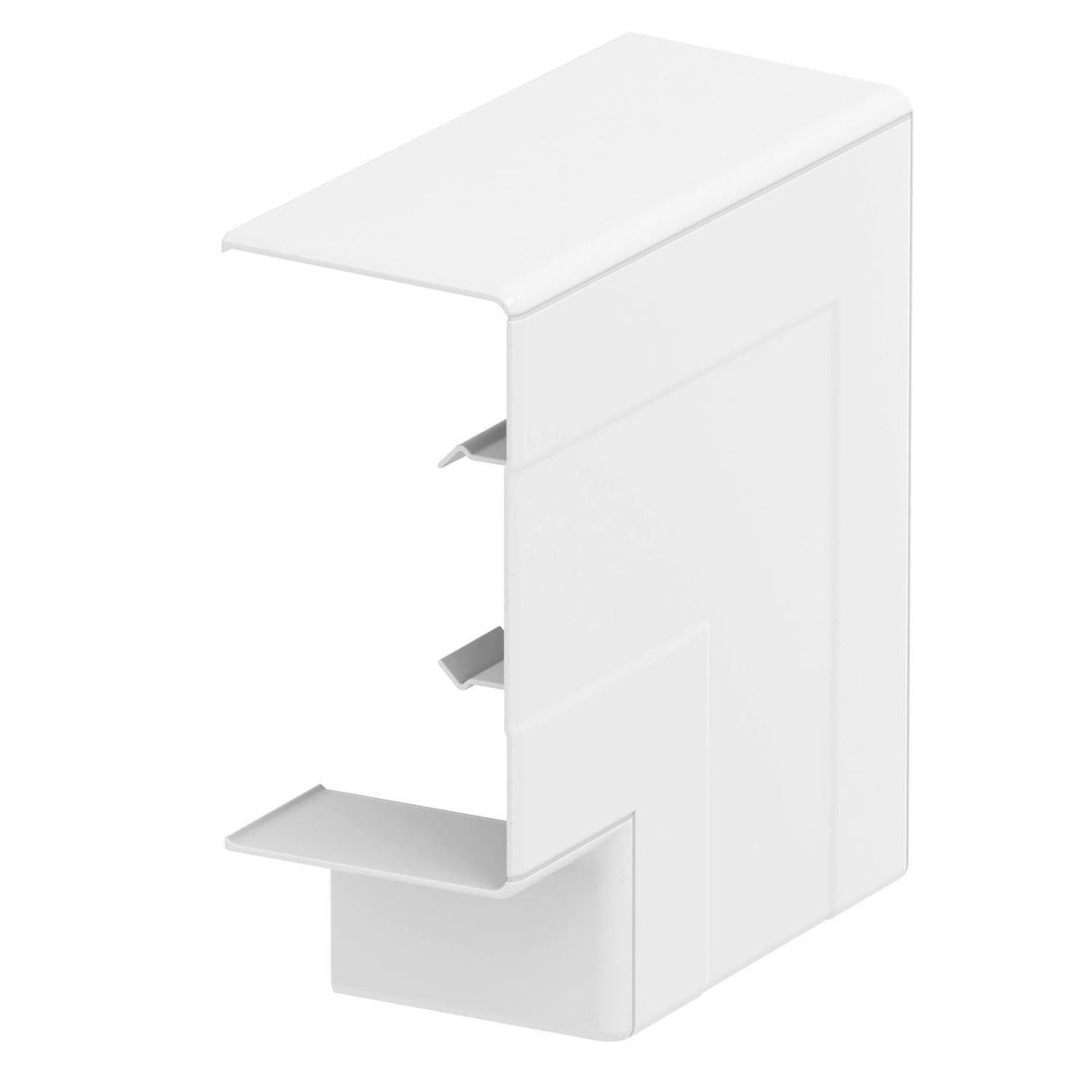 BETTERMANN Flachwinkel GEB-K HFT Kst rws GK-FH53100RW 53x100mm hfr unbeh RAL9010
