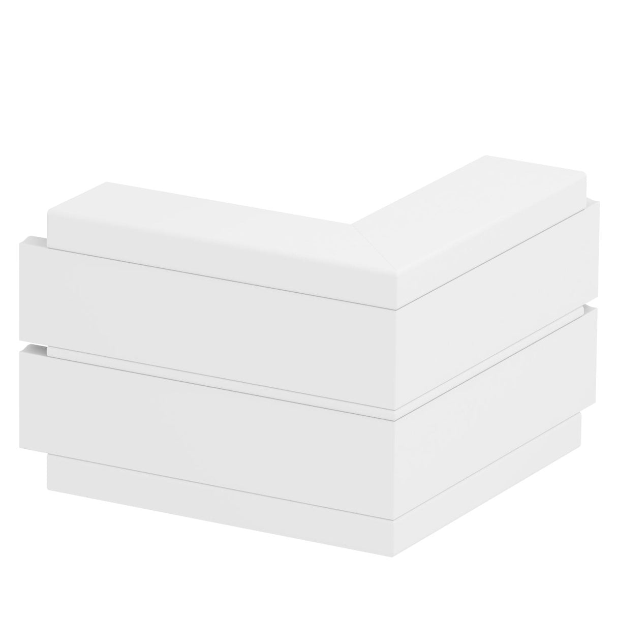BETTERMANN Außeneck GEB-K 53x130mm UT/OT GK-AS53130RW 90° Kst rws RAL9010 unbeh