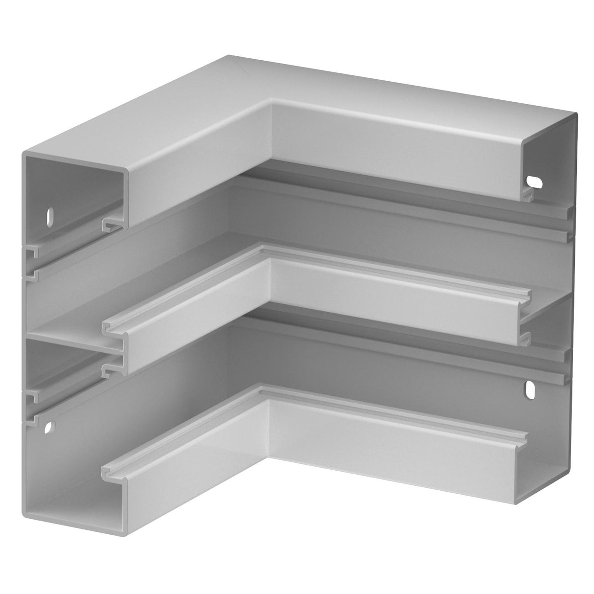 BETTERMANN Inneneck GEB-K Kst UT lgr GK-IS53165LGR 165x53mm unbeh RAL7035