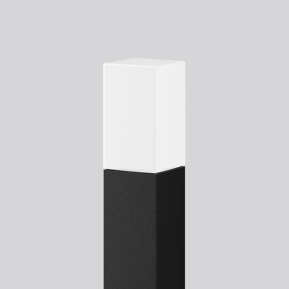 RZB Pollerleuchte HV57W IP65 E27 anth Mega 611909.0031 alu Gl_opal