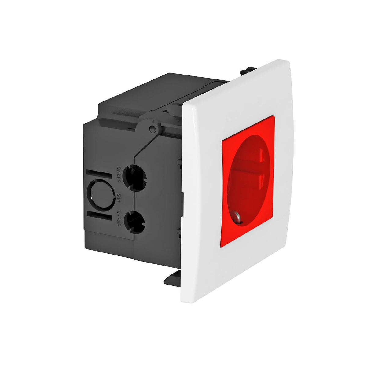 BETTERMANN Steckdose 1f rt mt GEB-K IP20 SDE-RW D0RT1