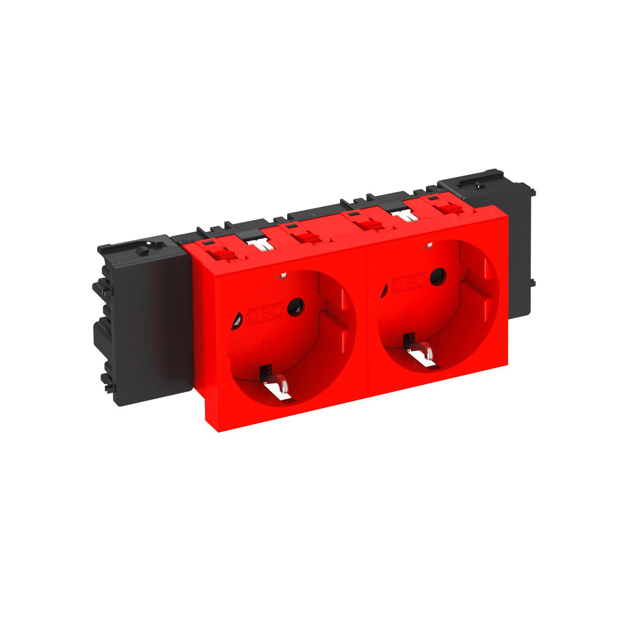 BETTERMANN Steckdose 2f rt mt GEB-K m.BS STD-D0C SRO2 IP20