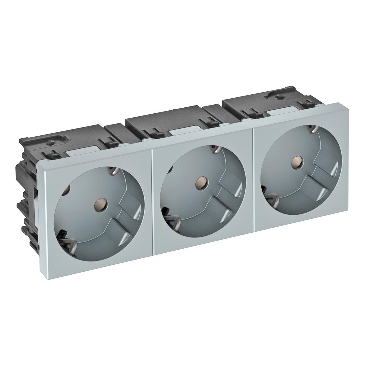 BETTERMANN Steckdose 3f alu mt GEB-K STD-D3SC AL3 m.BS IP20