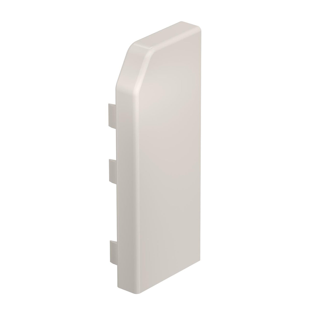 REHAU Endstück SL-K 105mm re cws RAL9001 RAUDUO RD ESR40105 cws