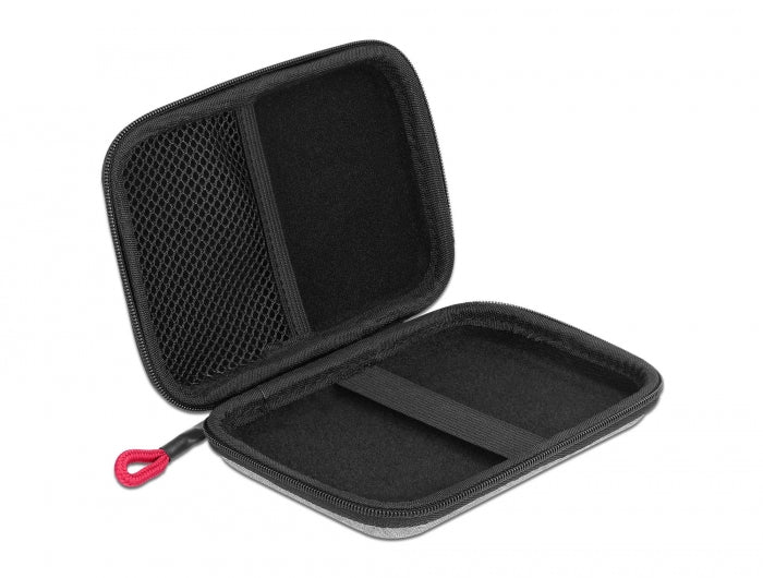 Delock Schutztasche für 2.5″ SSDs, externe Gehäuse oder Festplatten bis 12 x 8 x 2 cm