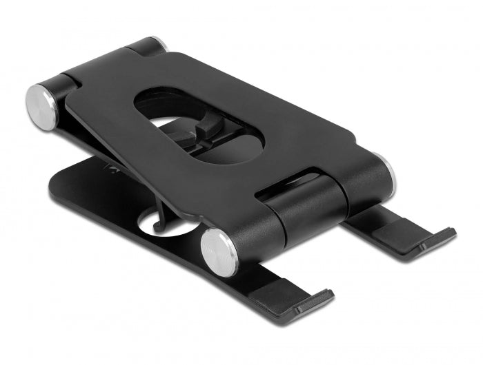Delock Smartphone und Smartwatch Standhalterung verstellbar schwarz