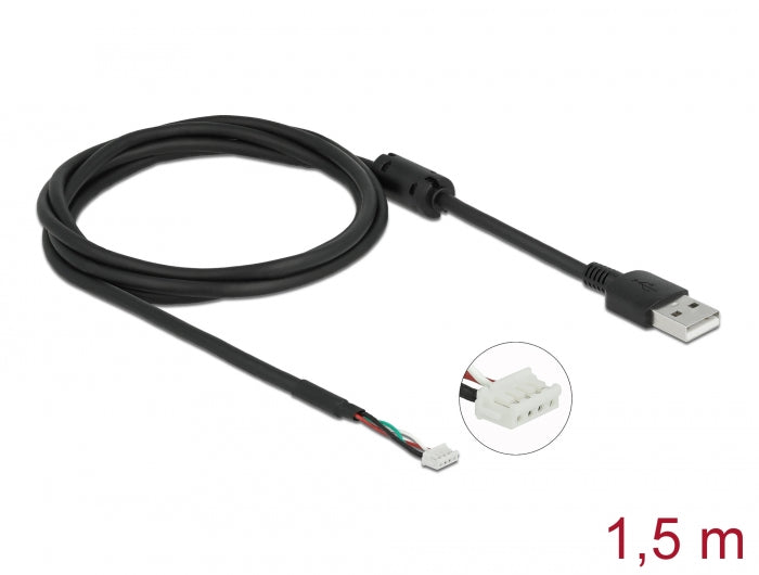 Delock USB 2.0 Anschlusskabel für 4 Pin Kameramodule V6 1,5 m