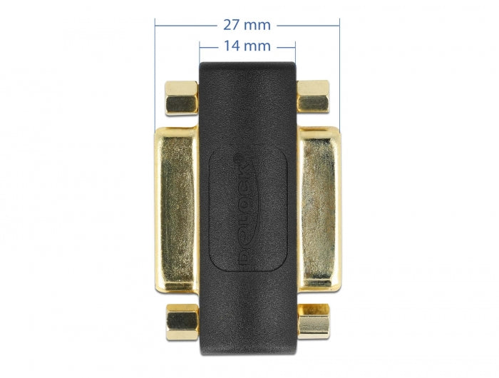 Delock Adapter DVI 24+5 Buchse > DVI 24+5 Buchse