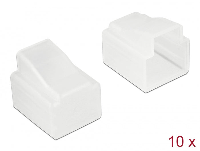 Delock Staubschutz für RJ11 Stecker 10 Stück transparent