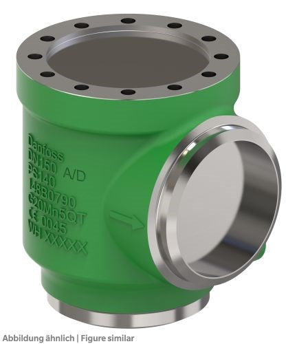 Gehäuse 150 D ANG, Eck o. Einsatz Danfoss, PS140, DIN-Schweiß