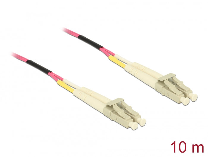 Delock Kabel Lichtwellenleiter LC > LC Multimode OM4 10 m