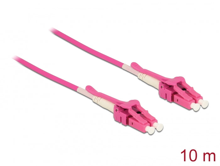 Delock Kabel Lichtwellenleiter LC > LC Multimode OM4 Uniboot 10 m