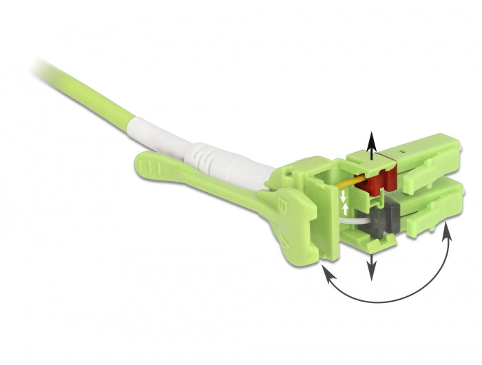 Delock Kabel Lichtwellenleiter LC > LC Multimode OM5 Uniboot 5 m