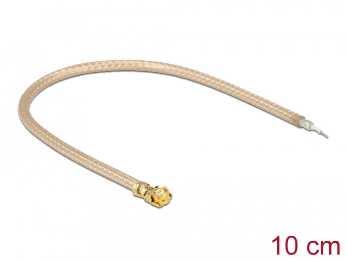 Delock Antennenkabel I-PEX Inc., MHF® I Stecker zu 1 x offenem verzinnten Kabelende RG-178 10 cm