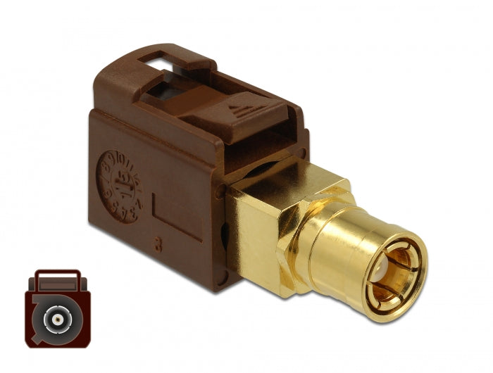 Delock Adapter FAKRA F Buchse > SMB Buchse