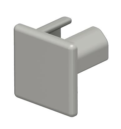 BETTERMANN Endstück LF-K 15x15mm li/re WDK HE15015GR Kst stgr RAL7030 unbeh