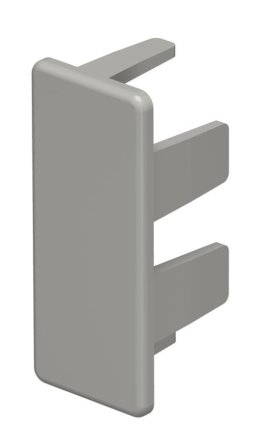 BETTERMANN Endstück LF-K 15x40mm li/re WDK HE15040GR Kst stgr RAL7030 unbeh