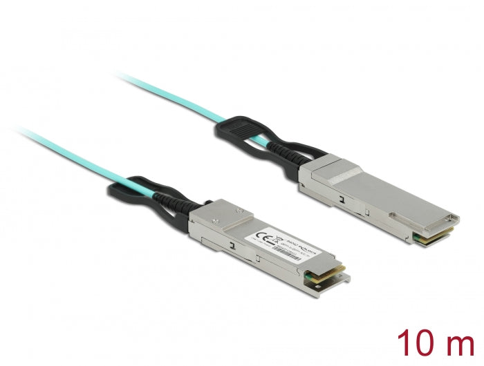 Delock Aktives Optisches Kabel QSFP+ 10 m