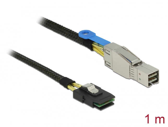 Delock Kabel Mini SAS HD SFF-8644 > Mini SAS SFF-8087 1 m