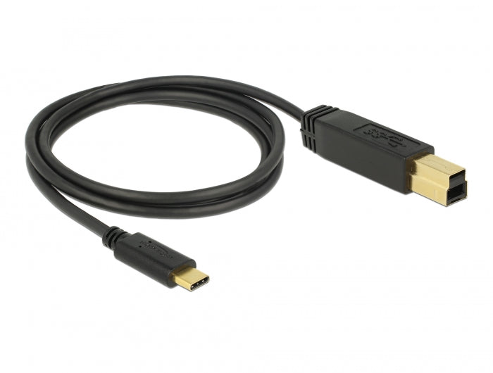 Delock USB 10 Gbps Kabel USB Type-C™ zu Typ-B 1 m