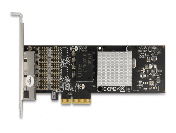 Delock PCI Express x4 Netzwerkkarte Gigabit LAN 4 x RJ45 i350
