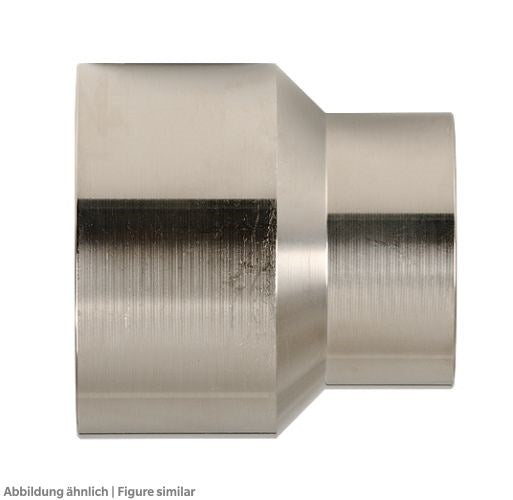 Absatznippel 3-1/8"/79,4mm(a) x 76mm(i) löt, Stahl