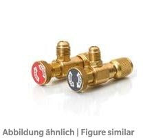 Schraderventil-Durchgangsöffner RA1000HS (R410A), 1/2" UNF i/a, mit loser Mutter