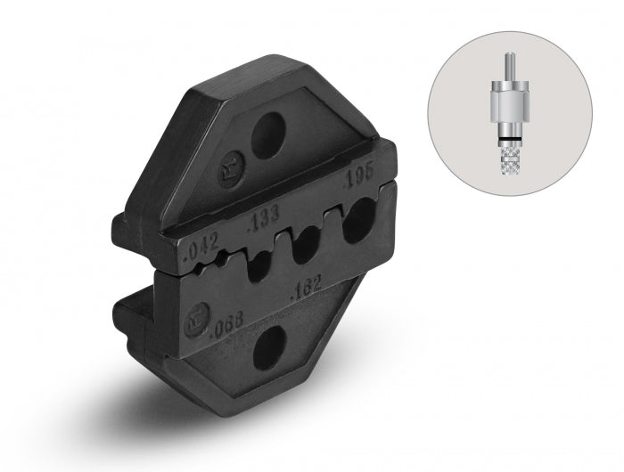 Delock Pressprofileinsatz II für Crimpzange 90528, 90527, 90295 und 90296