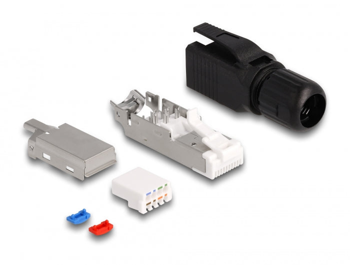 Delock RJ45 Stecker feldkonfektionierbar Cat.6A