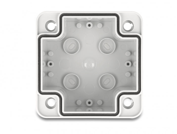 Delock Installationsgehäuse IP65 wasserdicht 96 x 96 x 60 mm grau
