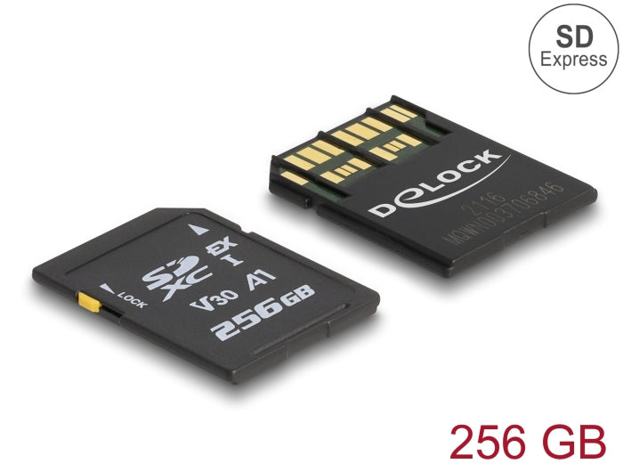 Delock SD Express Speicherkarte 256 GB